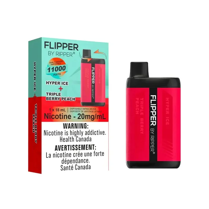 FLIPPER – HYPER ICE + TRIPLE BERRY PEACH