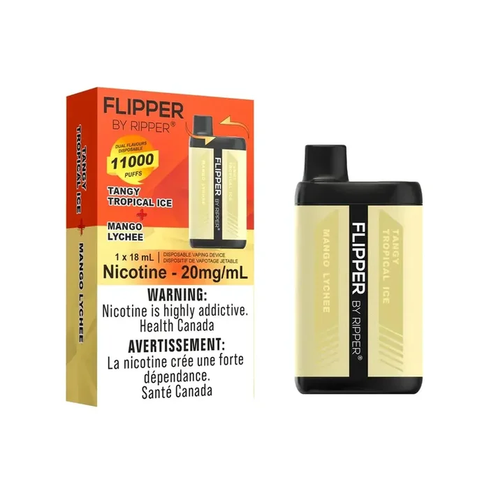 FLIPPER – TANGY TROPICAL ICE + MANGO LYCHEE