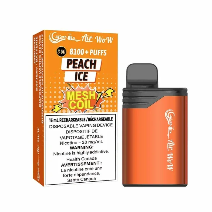 GENIE AIR WOW – Peach Ice