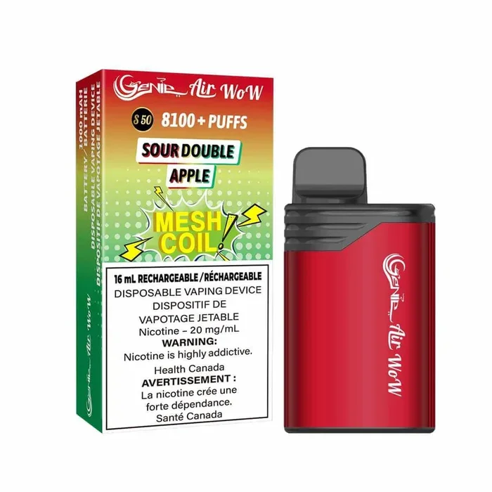 GENIE AIR WOW – Sour Double Apple