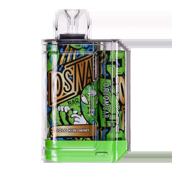 Gold Kiwi Mint Lost Vape Orion Bar 7500