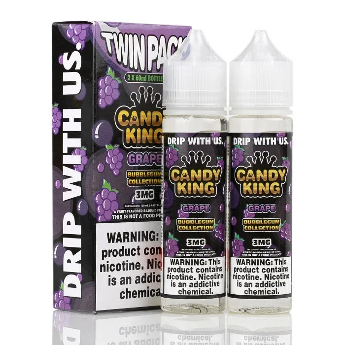 Grape Bubblegum – Candy King – 100mL