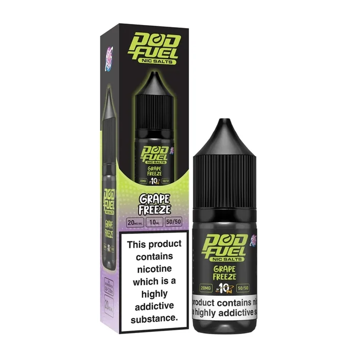 Grape Freeze 10ml Nic Salts By Pod Fuel (Out Of Date)