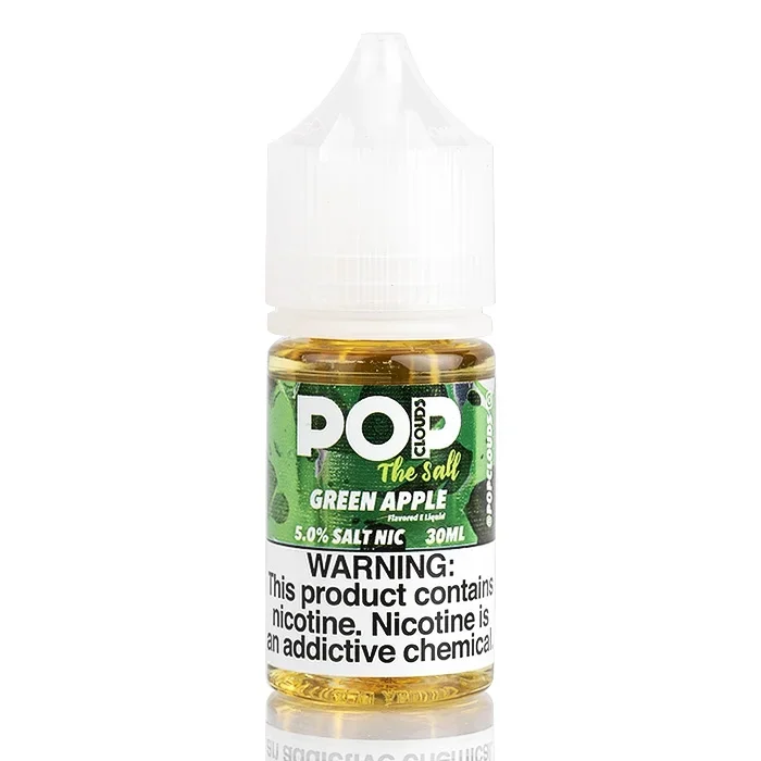 Green Apple – Pop Clouds The Salt – 30mL