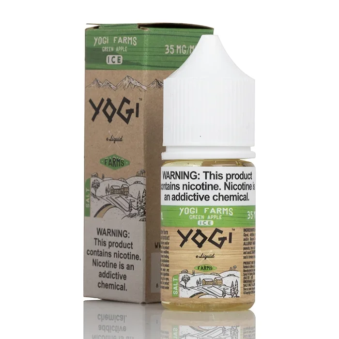 Green Apple on ICE – Yogi Farms SALTS – 30mL