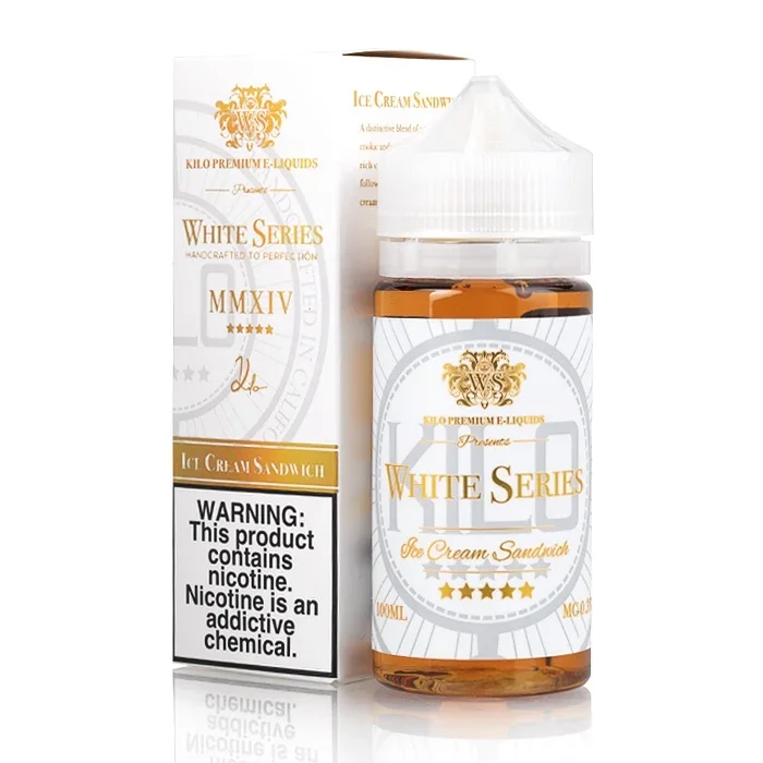 Ice Cream Sandwich – KILO White – 100mL (MDiscontinued)