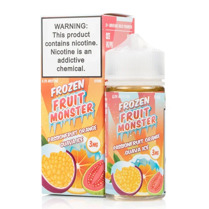 ICE Passionfruit Orange Guava – Frozen Fruit Monster – 100mL