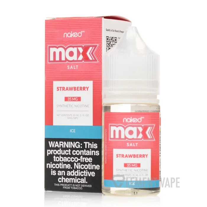 ICE Strawberry – Naked MAX Salt – 30mL
