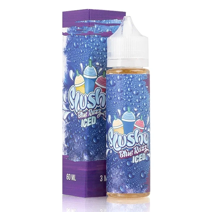ICED Blue Razz – SLUSHY E-Liquid – 60mL