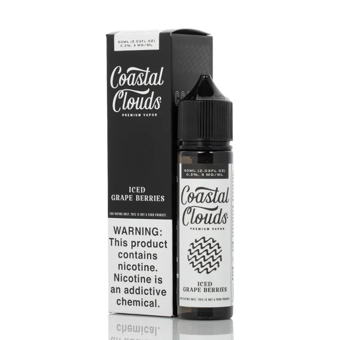 ICED Grape Berries – Coastal Clouds Co. – 60mL