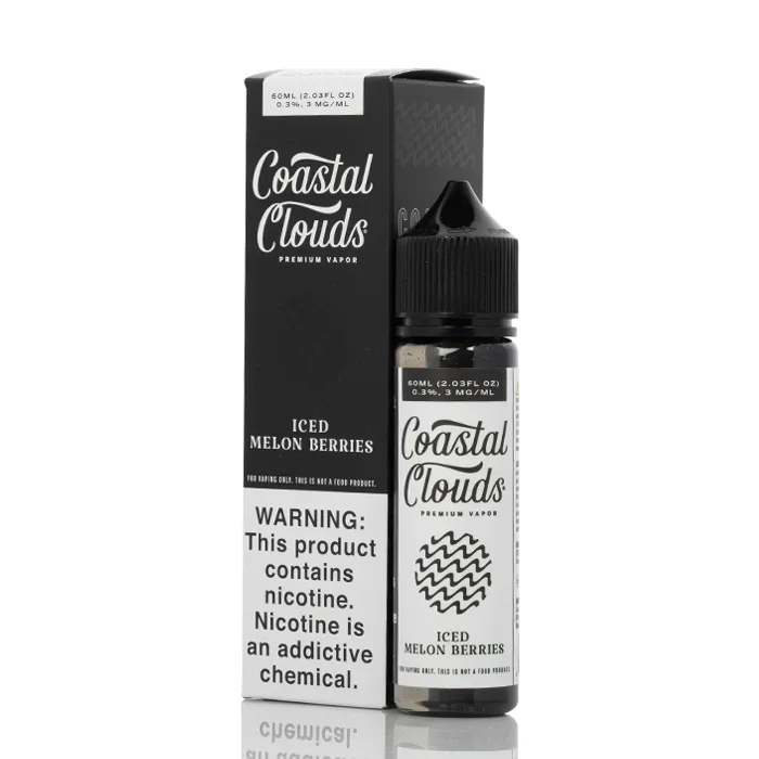 ICED Melon Berries – Coastal Clouds Co. – 60mL