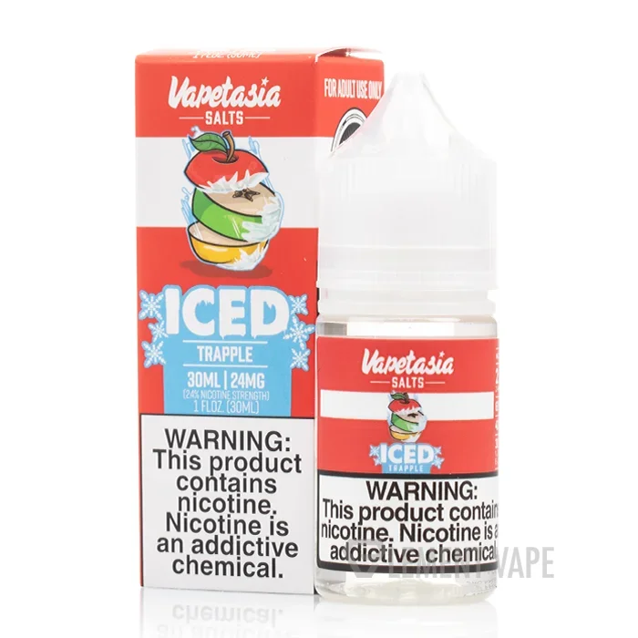 ICED Trapple – Vapetasia Salts – 30mL