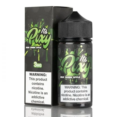 ITS PIXY EJUICE – SOUR GREEN APPLE – 100ML