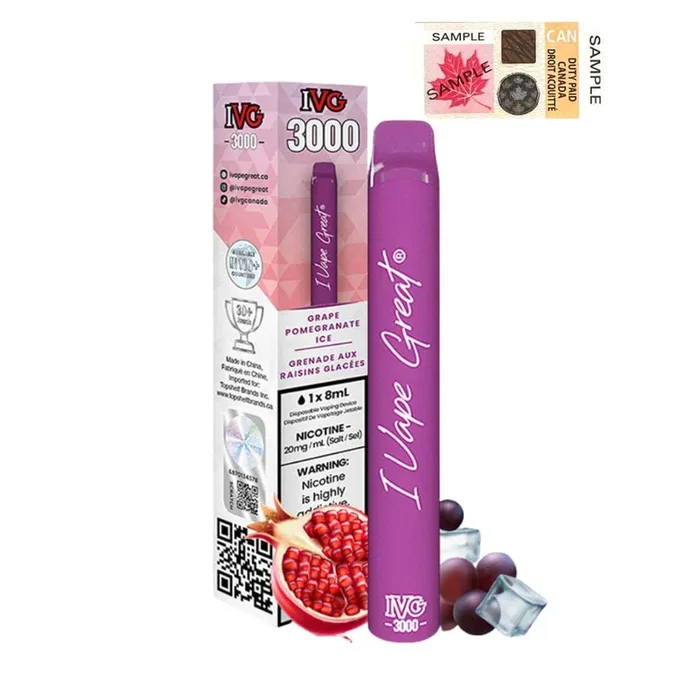 IVG – GRAPE POMEGRANATE ICE