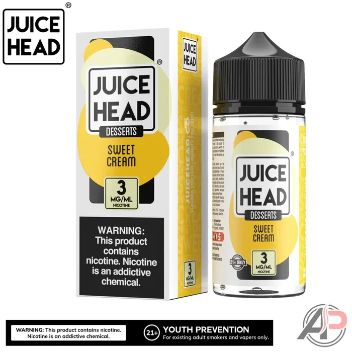 Juice Head Sweet Cream E-Liquid 100mL