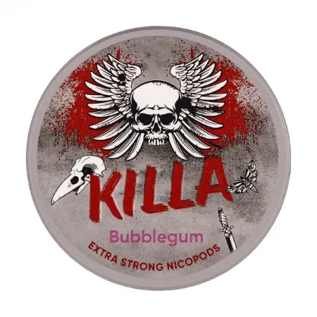 Killa Nicotine Pouches – Bubblegum