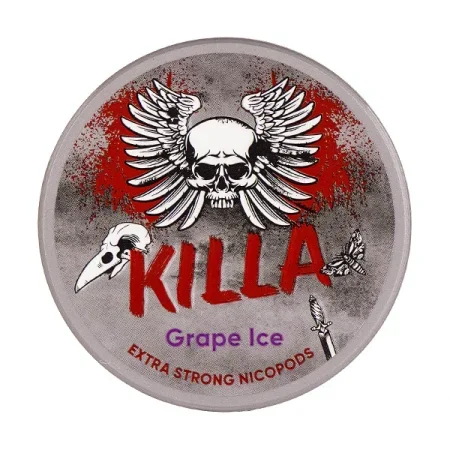 Killa Nicotine Pouches – Grape Ice
