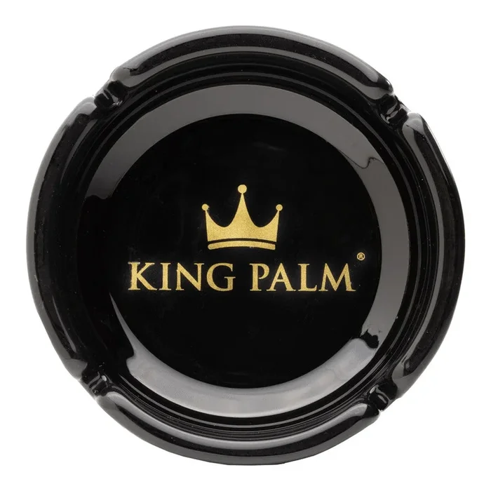 King Palm – Black and Gold Ashtray