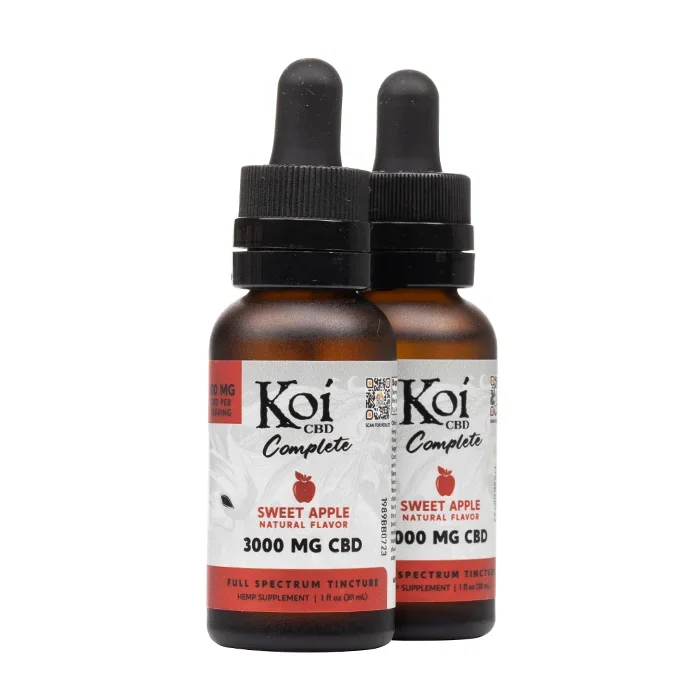 Koi CBD – Sweet Apple Full Spectrum CBD Tincture – 30mL