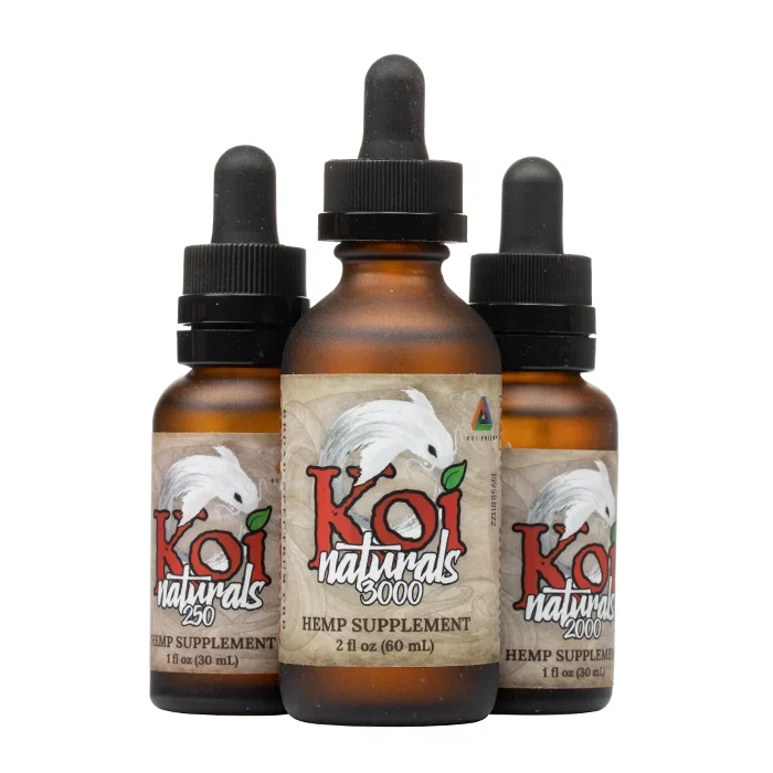 Koi CBD Naturals – Strawberry Broad Spectrum Tincture