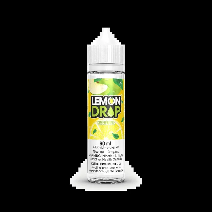 LEMON DROP – FREEBASE 0MG/ML – GREEN APPLE