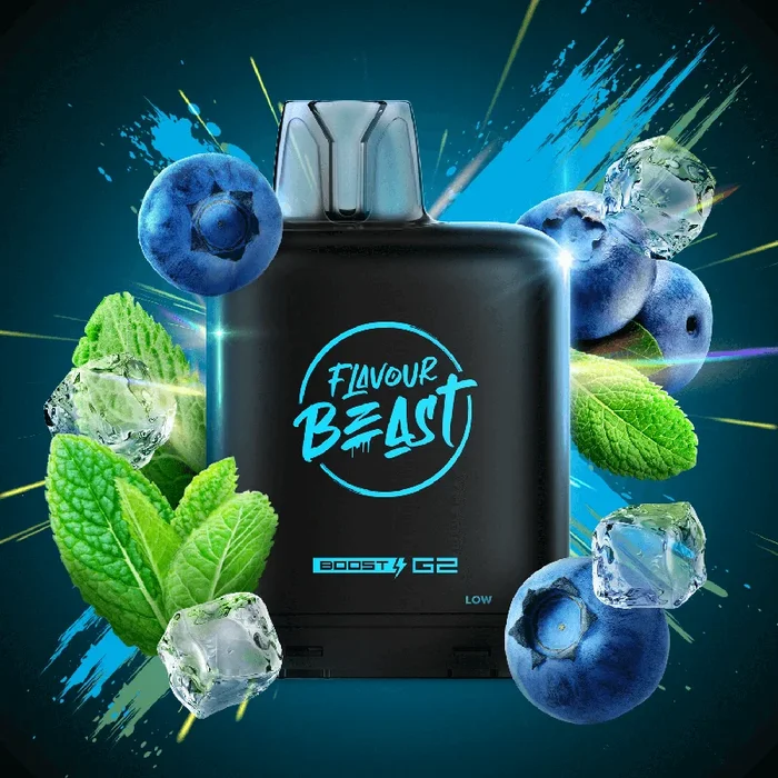 LEVEL X FLAVOUR BEAST 15/25K – BLESSED BLUEBERRY MINT