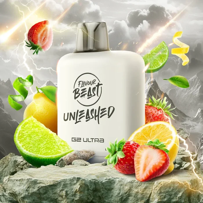 LEVEL X G2 ULTRA – FLAVOUR BEAST UNLEASHED 50k – EPIC STRAWBERRY LEMON LIME