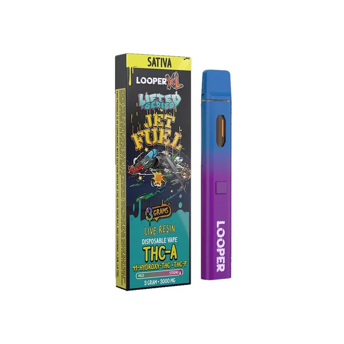 LOOPER XL Lifted Series 3g Disposable Vape – JET FEUL