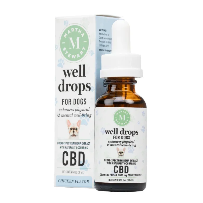 Martha Stewart – CBD Well Drops For Dogs – 600mg