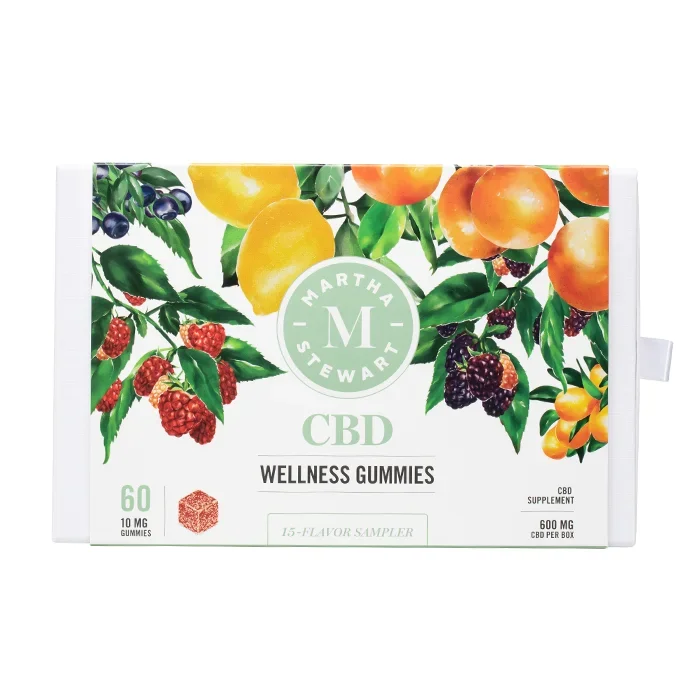 Martha Stewart – CBD Wellness Gummies Sampler Box