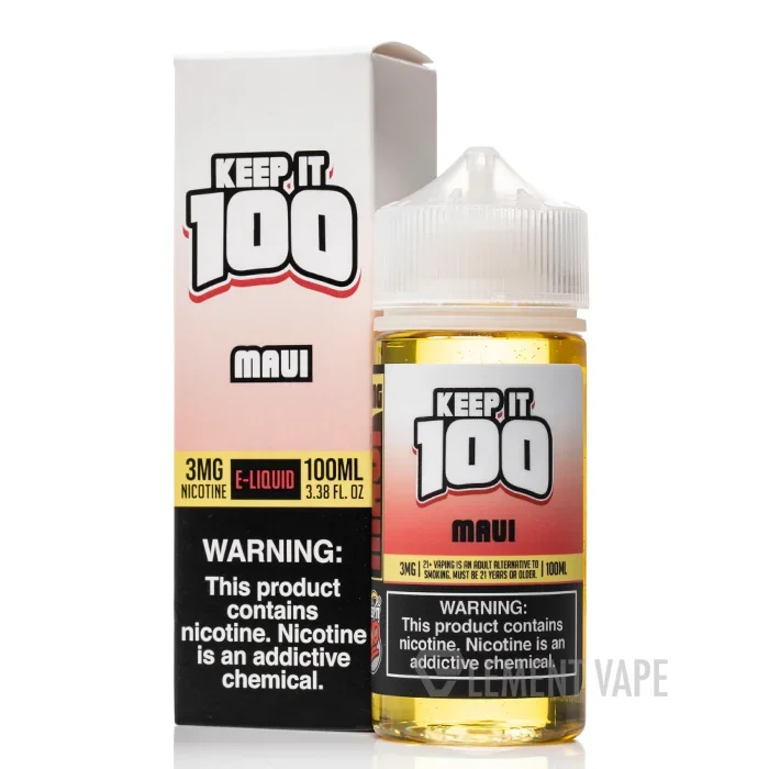 Maui – Keep It 100 E-Liquid – 100mL