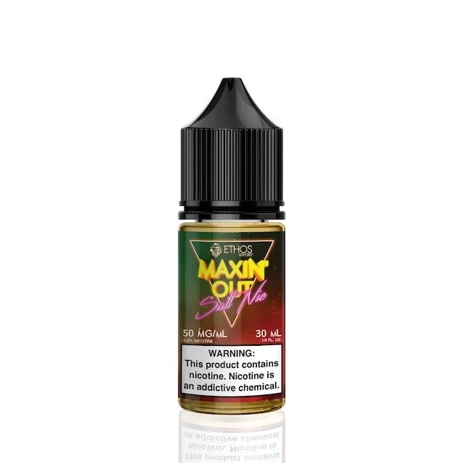 Maxin’ Out – Ethos Vapor SALTS – 30mL