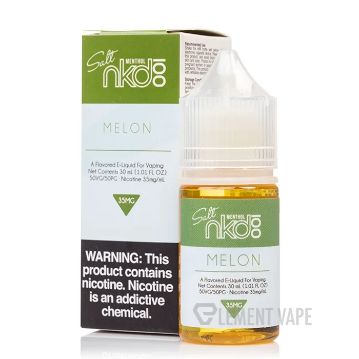 Melon – NKD 100 Salt E-Liquid – 30mL