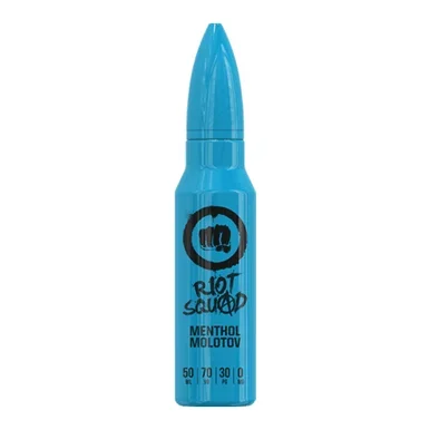 Menthol Molotov E Liquid 50ml by Riot Squad