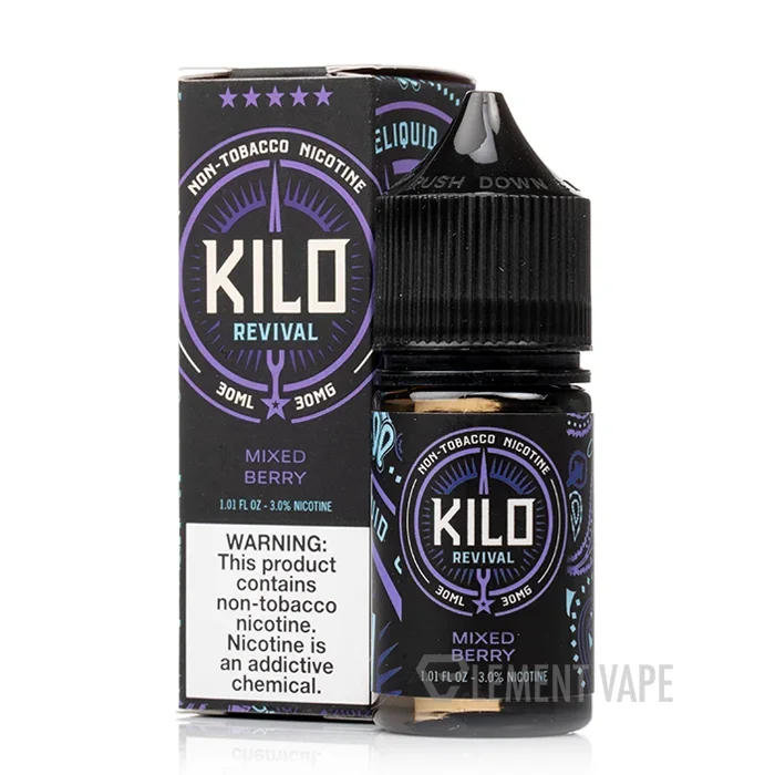 Mixed Berries – KILO Revival Salts – 30mL