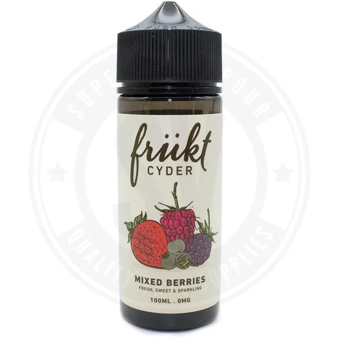 Mixed Berries E-Liquid 100ml by Frukt Cyder