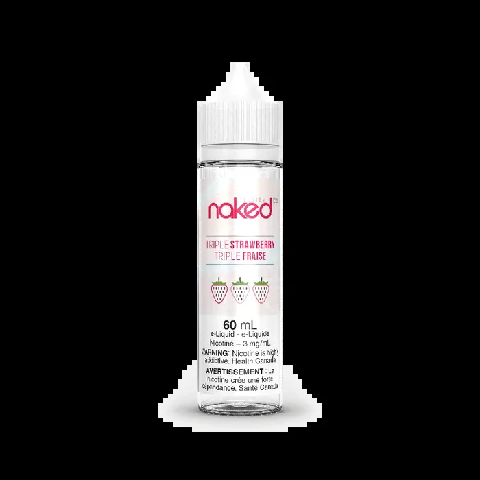 NAKED 100 6MG/ML- TRIPLE STRAWBERRY