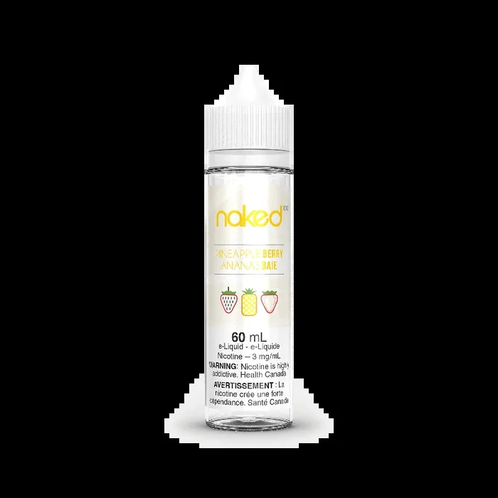 NAKED 100 – FREEBASE 3MG/ML – PINEAPPLE BERRY