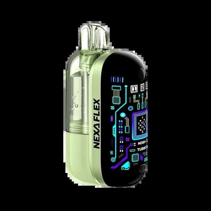 Nexa Flex 40K Kit Sour Apple Ice Disposable Vape – Visible Edition