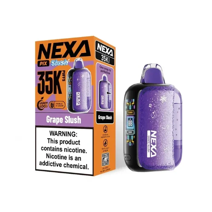Nexa Pix Slush 35K – Grape Slush Disposable Vape