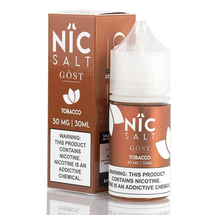 Nic Salt – Tobacco – GOST Vapor – 30mL