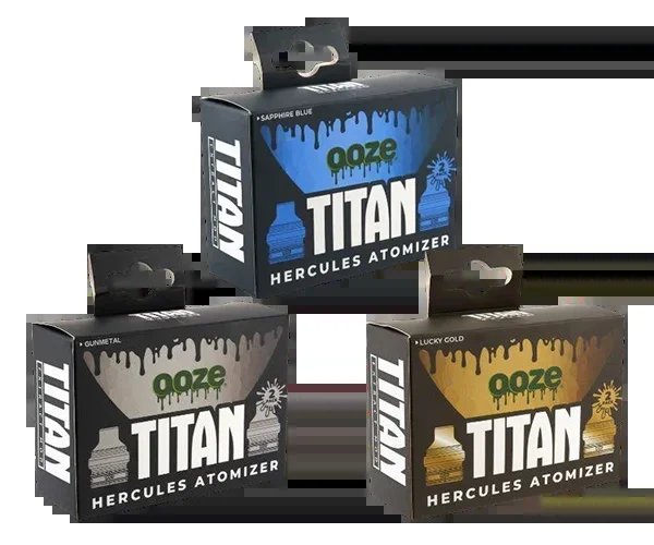 Ooze Titan Replacement Atomizers 2 Pack