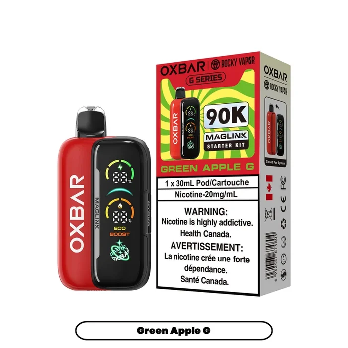 OXBAR MAGLINK 90K – STARTER KIT – GREEN APPLE G