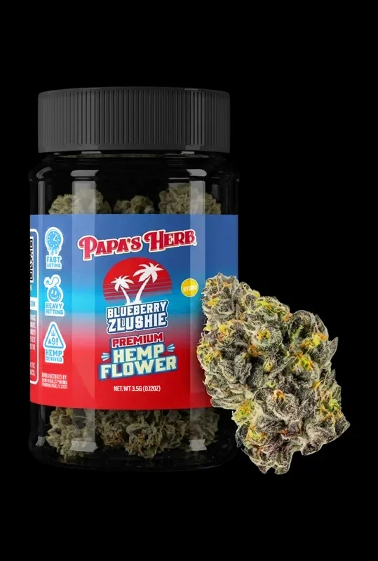 Papa’s Herb BLUEBERRY ZLUSHIE INDOOR THCa FLOWER