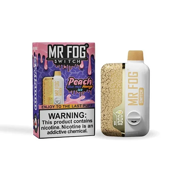 Peach Blue Razz Mango Ice – Mr Fog Switch 15K