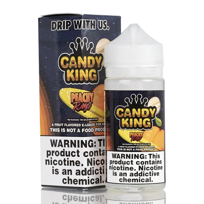 Peachy Rings – Candy King – 100mL