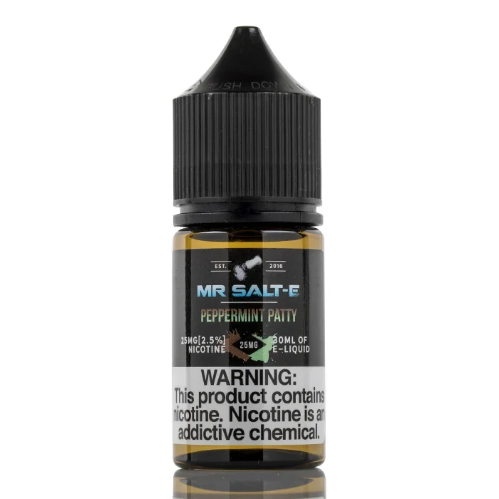 Peppermint Patty – Mr. Salt-E E-Liquid – 30mL