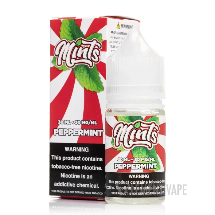 Peppermint Salts – Mints Vape Co – 30mL