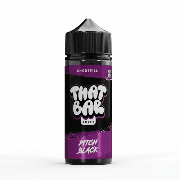 Pitch Black By That Bar Juice 100ml Shortfill