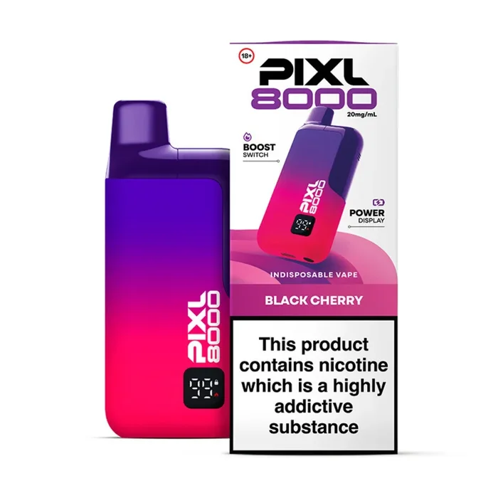 Pixl 8000 Prefilled Pod Kit Black Cherry